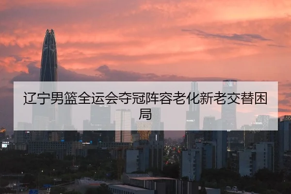 辽宁男篮全运会夺冠阵容老化新老交替困局